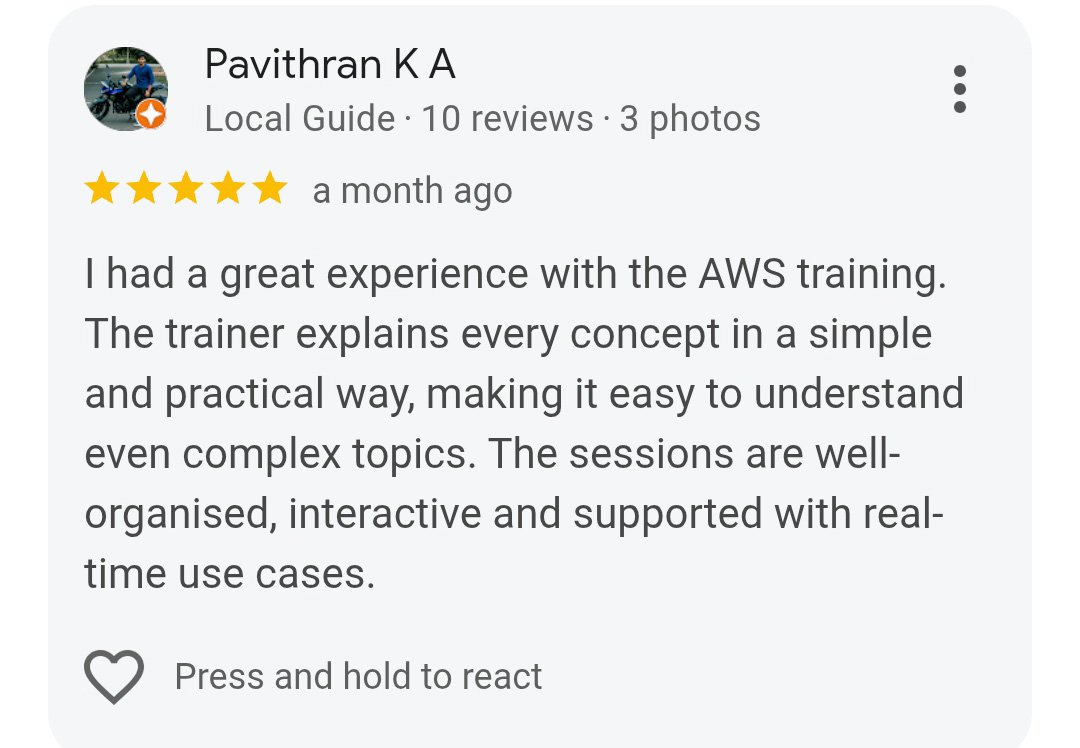 Student review screenshot 5